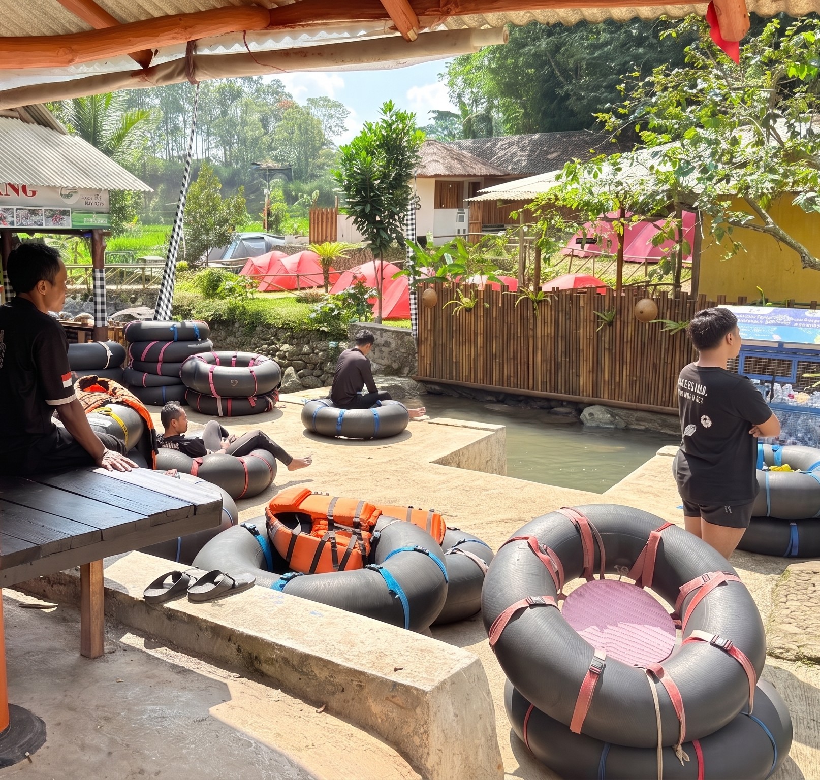 Nusa Pelangi River Tubing